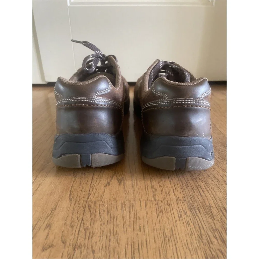 Mens Leather Sketchers Lace Up Casual Shoes Size 13